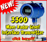 3300 wave radar level interface transmitter explosion proof