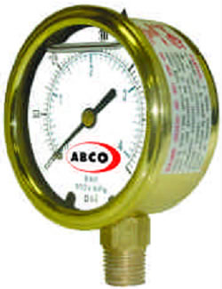 liquid filled gauges hydraulic pneumatic