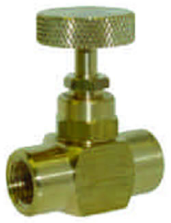 brass needle valve pressure