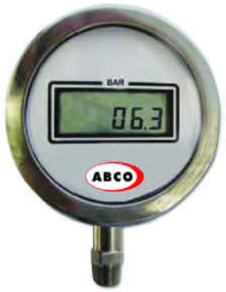 abco pg 6000 digital pressure gauge metric oxygen