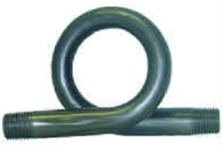 pigtail siphon cooling warming straight angle