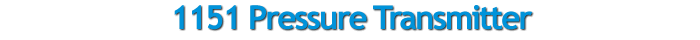 1151 pressure transmitters rosemount hart emerson