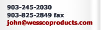bullard phone number john wessco products fax