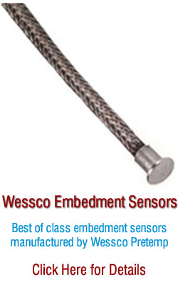 wessco embedment sensors rtds temperature probes